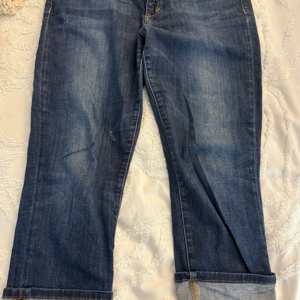 Joe's Jeans Dark Blue Ankle Cropped
